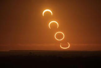 ANNULAR SOLAR ECLIPSE